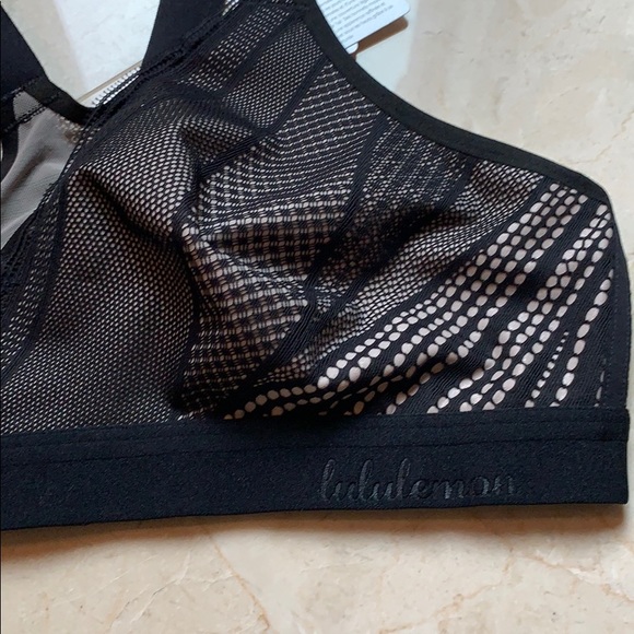 Lululemon Awake to Lace Bra Black/Barely Beige - Picture 7 of 10
